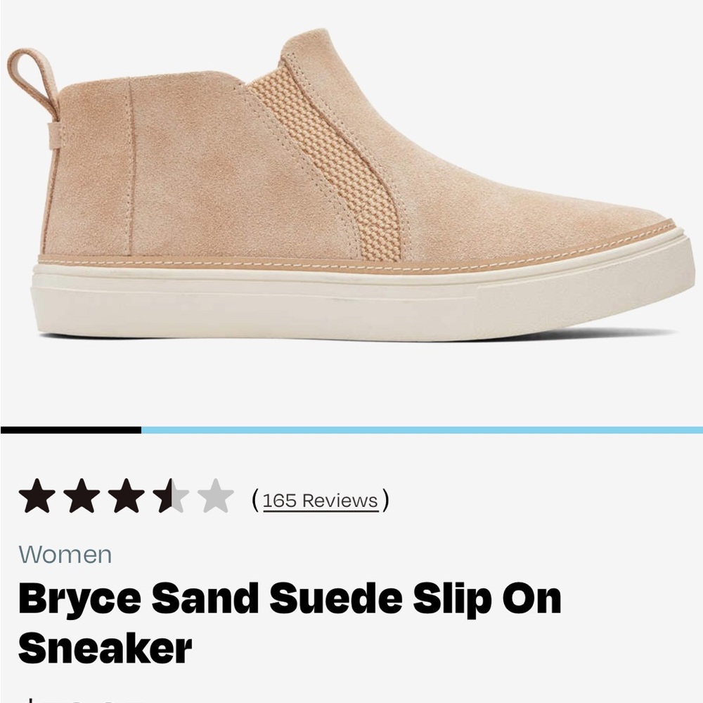 Toms Bryce Suede Slip On Sneaker